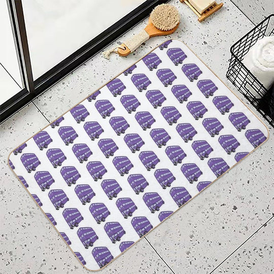 The Knight Bus  Stain-Proof Bath Mat