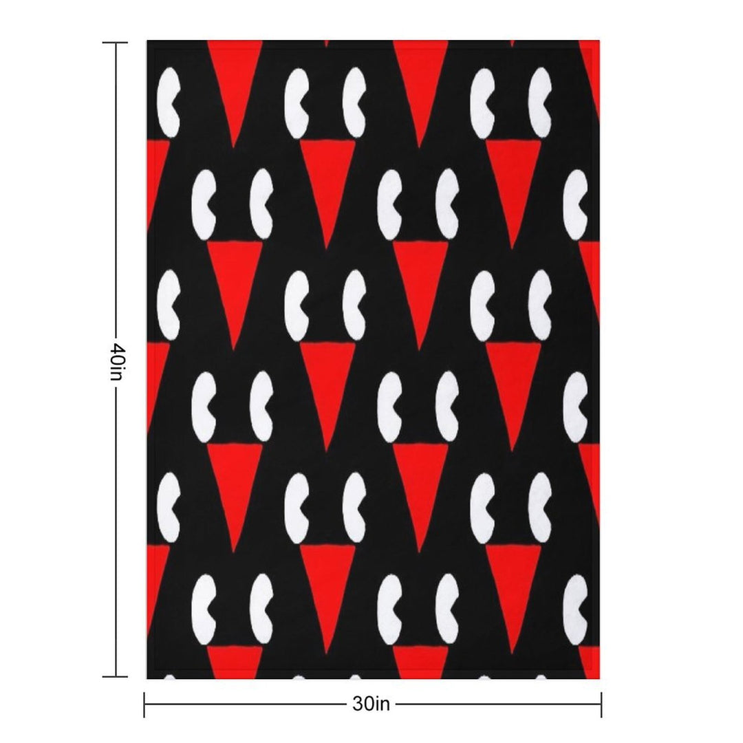 Lil Darkie Merch Lil Darkie Face Logo Gift Halloween Day, Thanksgiving, Christmas Day Versatility Throw Blanket