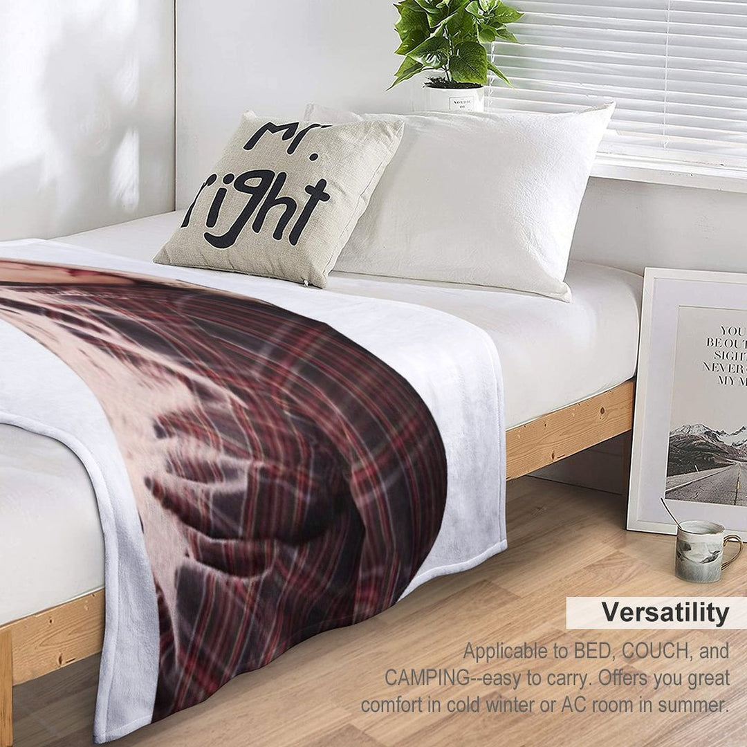 Cute Dylan O’Brien Napping Wrinkle-free Throw Blanket