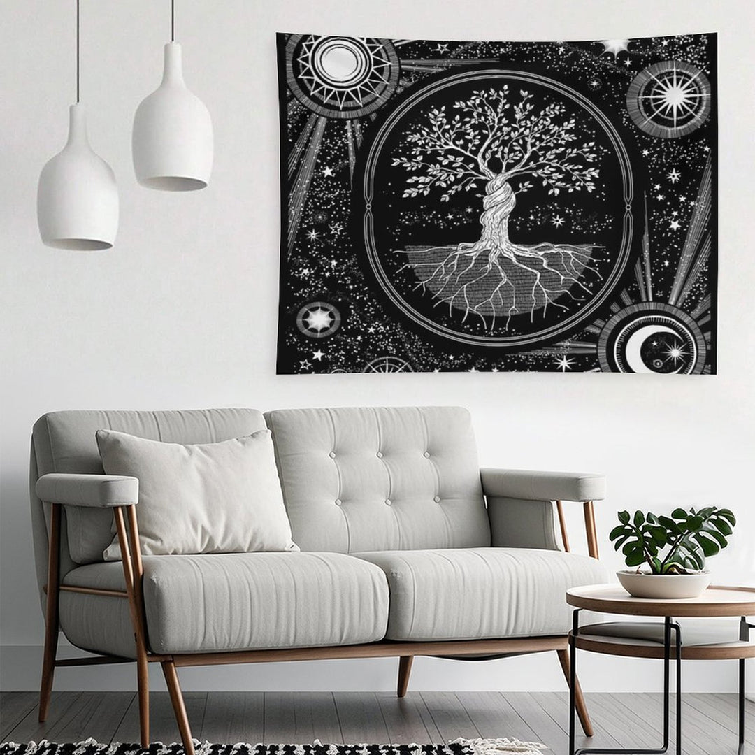 Celestial Tree of Life Tapestry