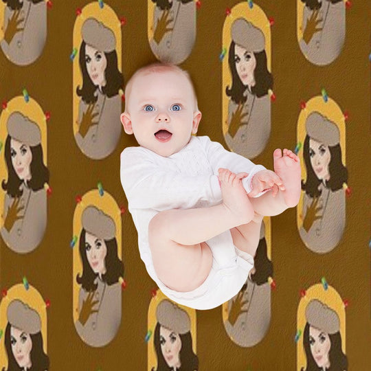 Anne Welles Shrink-resistant Throw Blanket