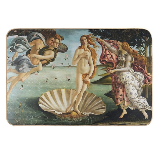 Birth of Venus - Botticelli  Long-Lasting Bath Mat