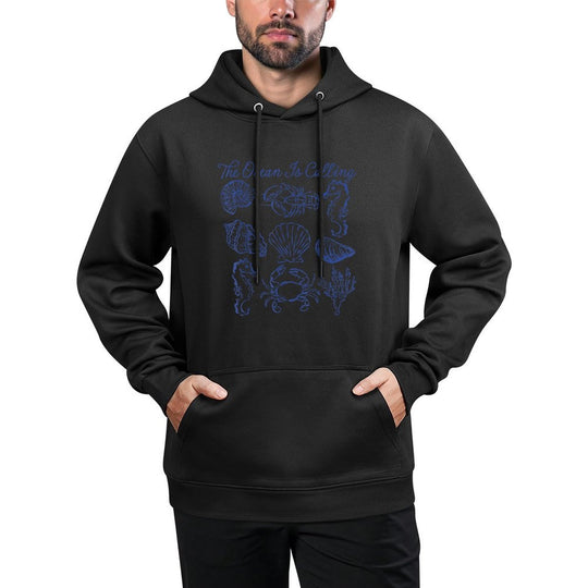 The Ocean Is Calling Seashell Hawaii Beach Summer Vacation All-Day Comfort Hoodie