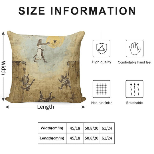 Jump of Faith Soft Anti-Pilling Throw Pillow