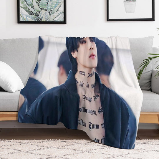 Park Jimin Anti-pilling Throw Blanket