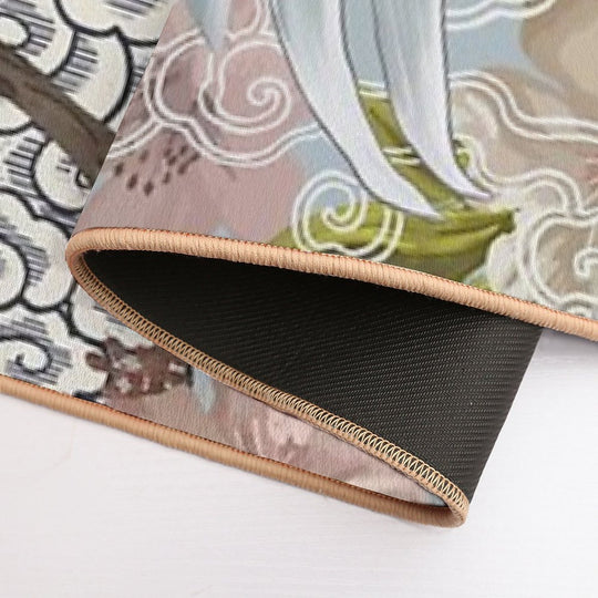 Japanese Crane  Odorless Bath Mat