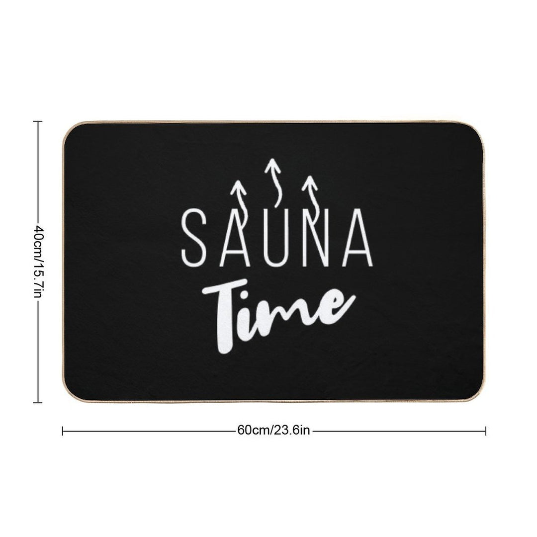 Sauna TIme Wellness  High-Traffic Bath Mat