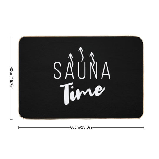 Sauna TIme Wellness  High-Traffic Bath Mat