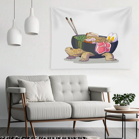Ramen Tortoise Tapestry