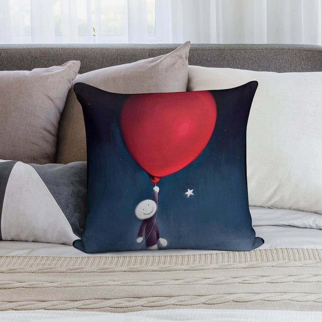 Doug Hyde Soft Luxury Feel Throw Pillow