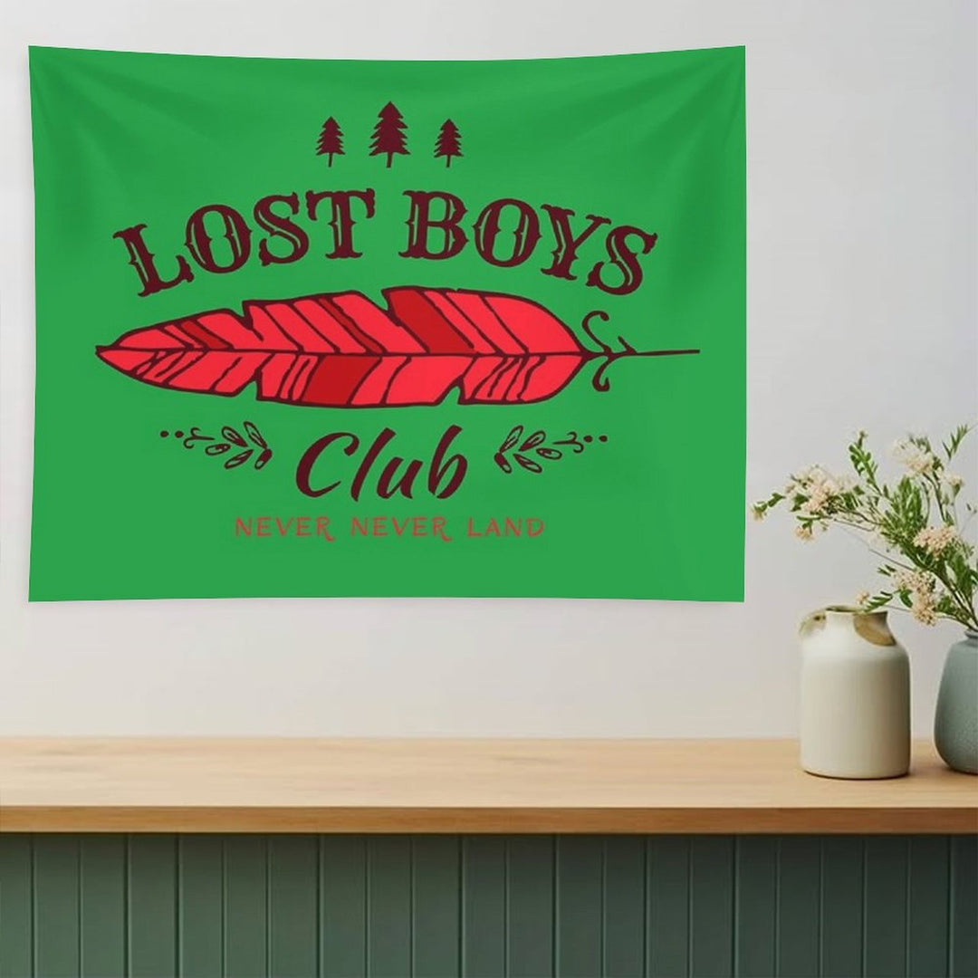 Lost Boys Club  Peter Pan Tapestry
