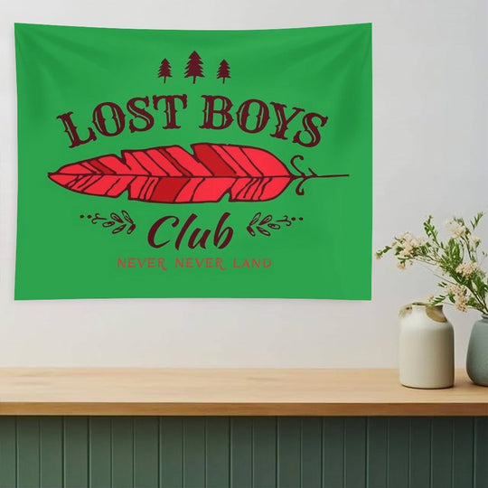 Lost Boys Club  Peter Pan Tapestry