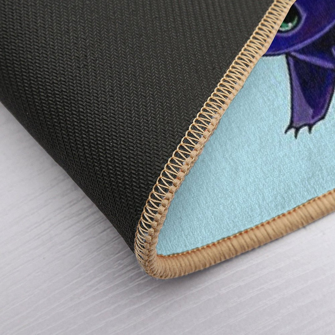 Purple Skunk  Dirt-Trapping Bath Mat