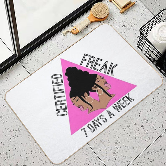 Certified Freak 7 Days A Week WAP Cardi & Megan  Fade-Resistant Bath Mat