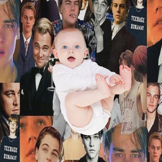 Leonardo Dicaprio Collage Wrinkle-free Throw Blanket