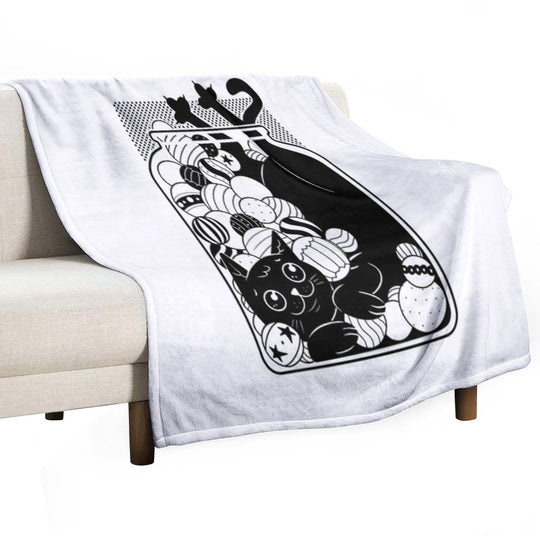 Jingle Cat Versatility Throw Blanket