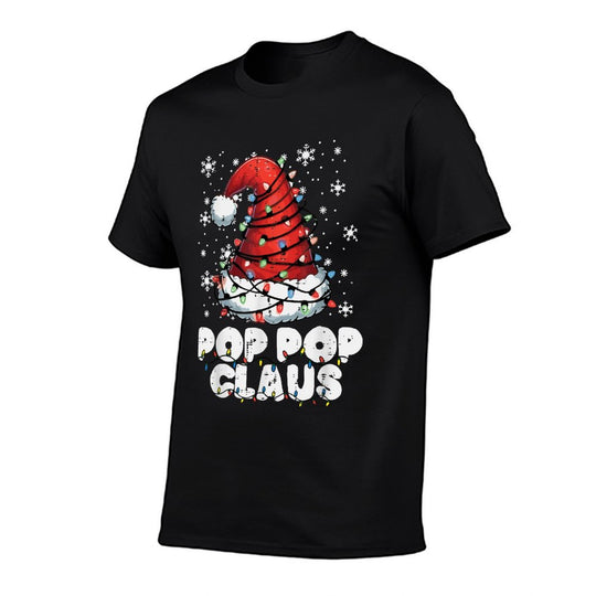 Christmas Grandpa Pop Pop Clause Xmas Papa Family Match Men  Soft T-Shirt