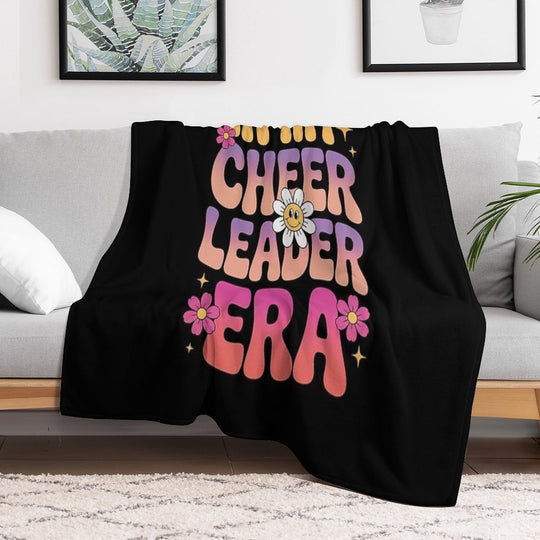 In My Cheer Leader Era Youth Cheerleader Compact Throw Blanket