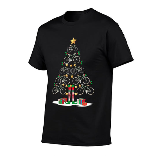 Christmas Ornament Bicycle Christmas Tree Bicycle Lover Xmas  Vintage-inspired T-Shirt