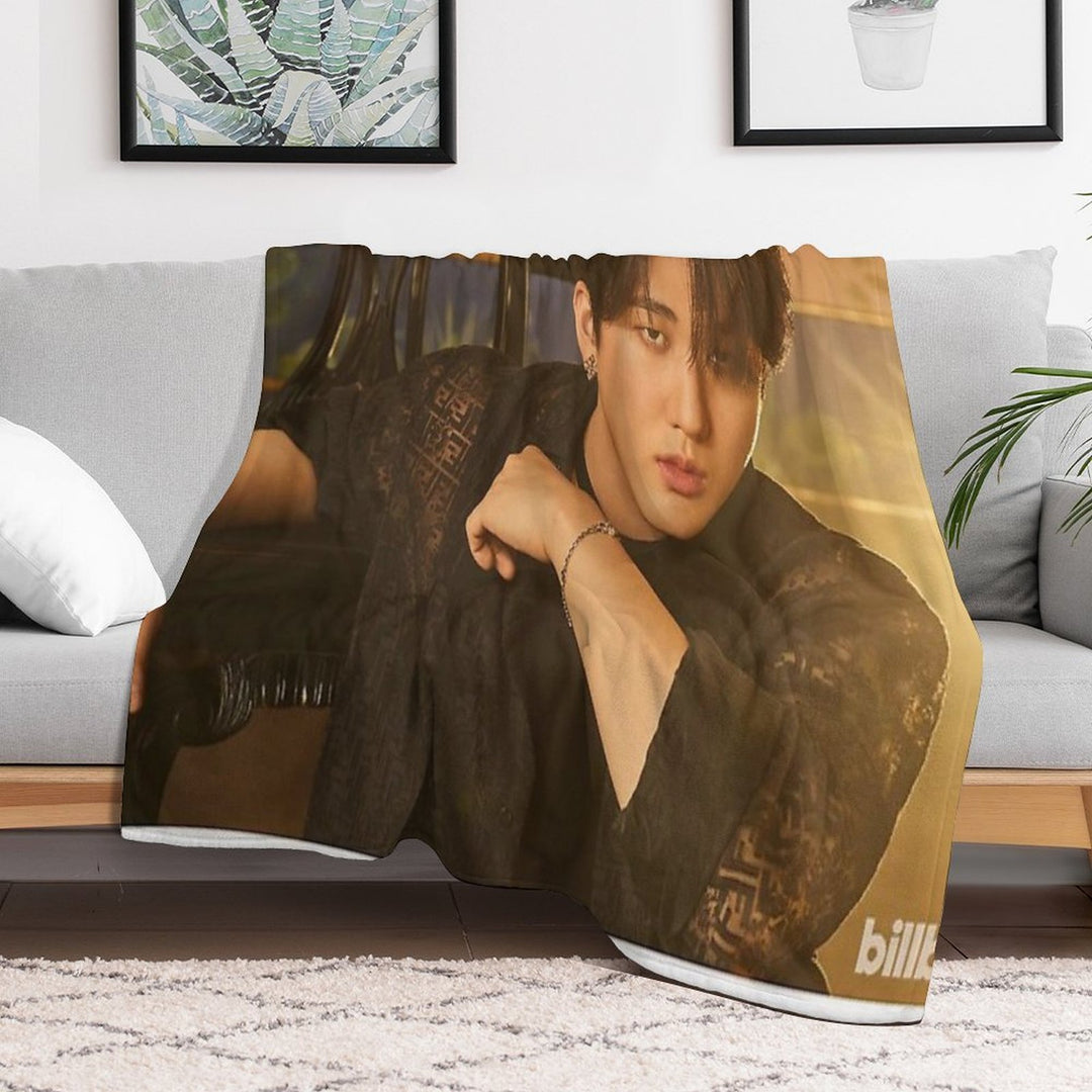 STRAY KIDS CHANGBIN Eco-conscious Throw Blanket