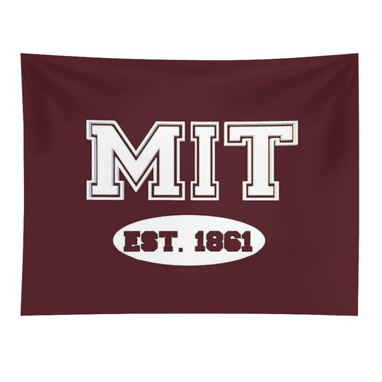 MIT EST 1861 MASSACHUSETTS  VARSITY Tapestry