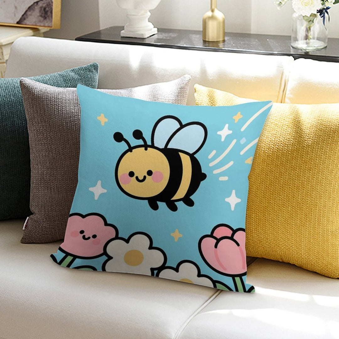 Bee Kind! Soft Anti-Pilling Throw Pillow