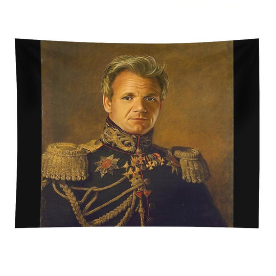 Gordon Ramsay - Replaceface Tapestry