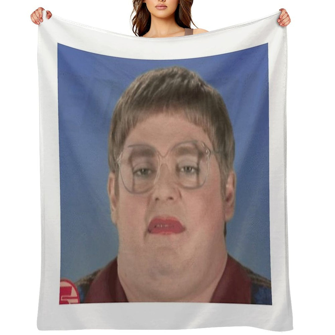 Tim And Eric News Wrinkle-free Throw Blanket