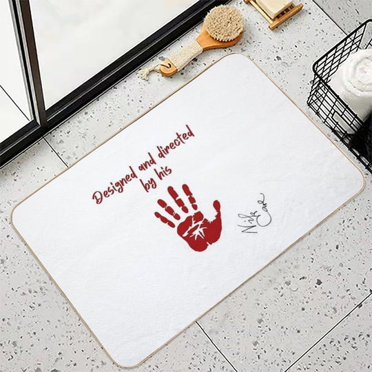 Nick Cave - Red Right Hand  Pet-Safe Bath Mat