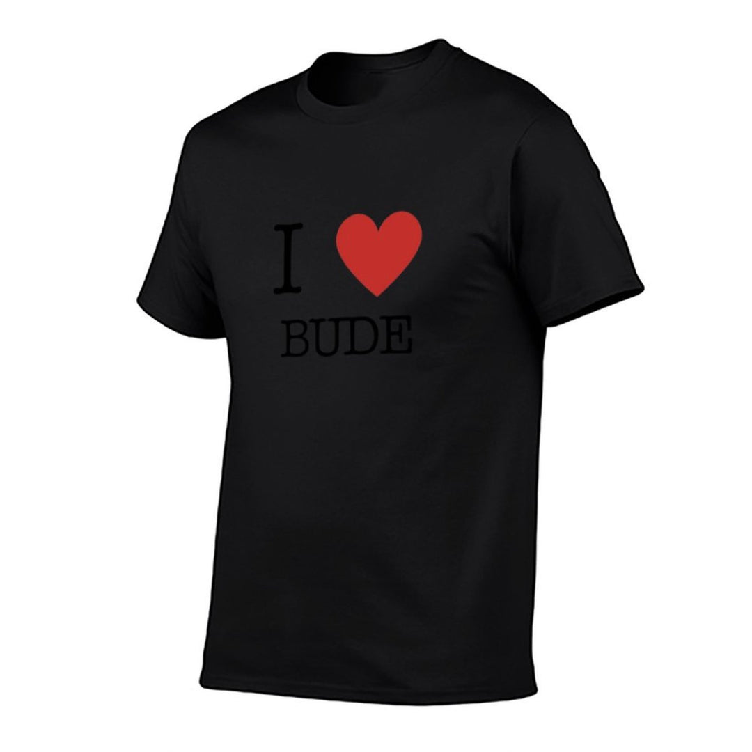 I Heart Bude  Lightweight T-Shirt