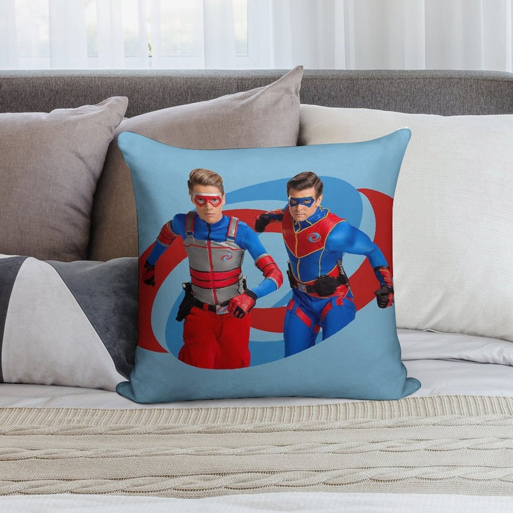 Henry Danger - Action Logo Soft High-Density Material Throw Pillow