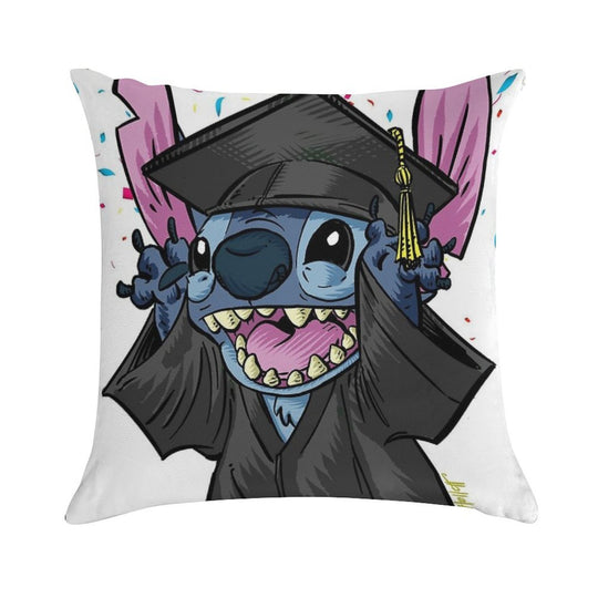 Graduation Stitch Soft Gift Ready Throw Pillow