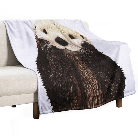 Otters Gonna Ott All-season Throw Blanket