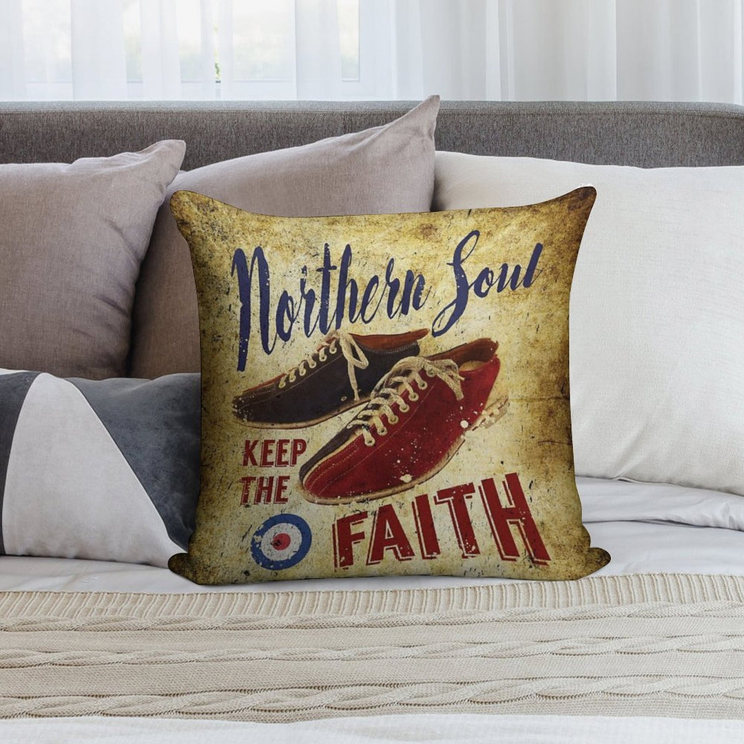 Northern Soul - Keep The Faith Soft Multiple Sizes Throw Pillow