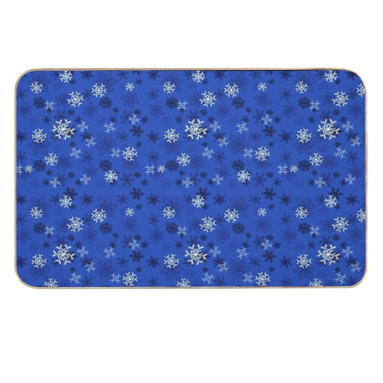 Deep Snow  Fade-Resistant Bath Mat