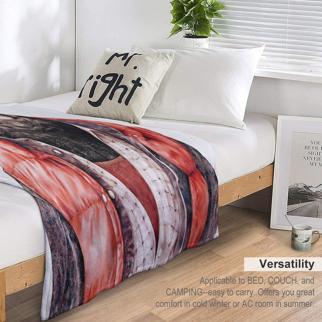 Black Bear All-season Throw Blanket