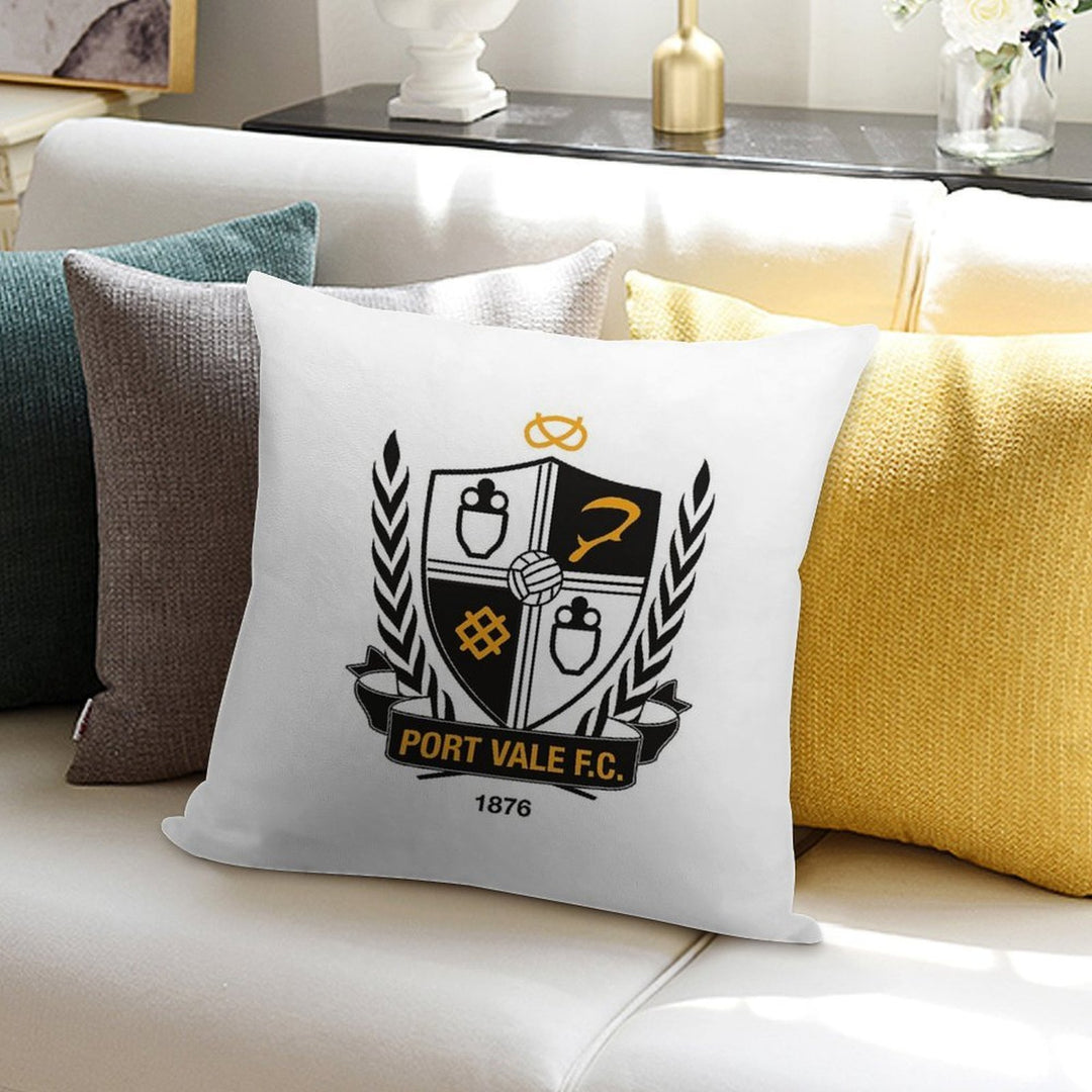 Port Vale Soft Bedroom Essential Throw Pillow
