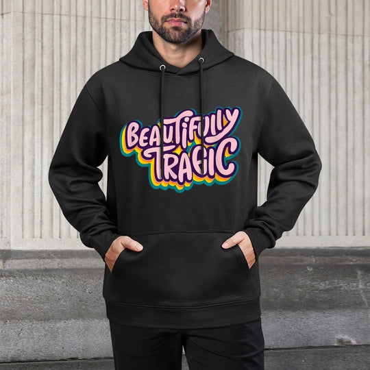 Wicked Elphaba Beautifully Tragic Graffiti Cotton-Polyester Blend Hoodie