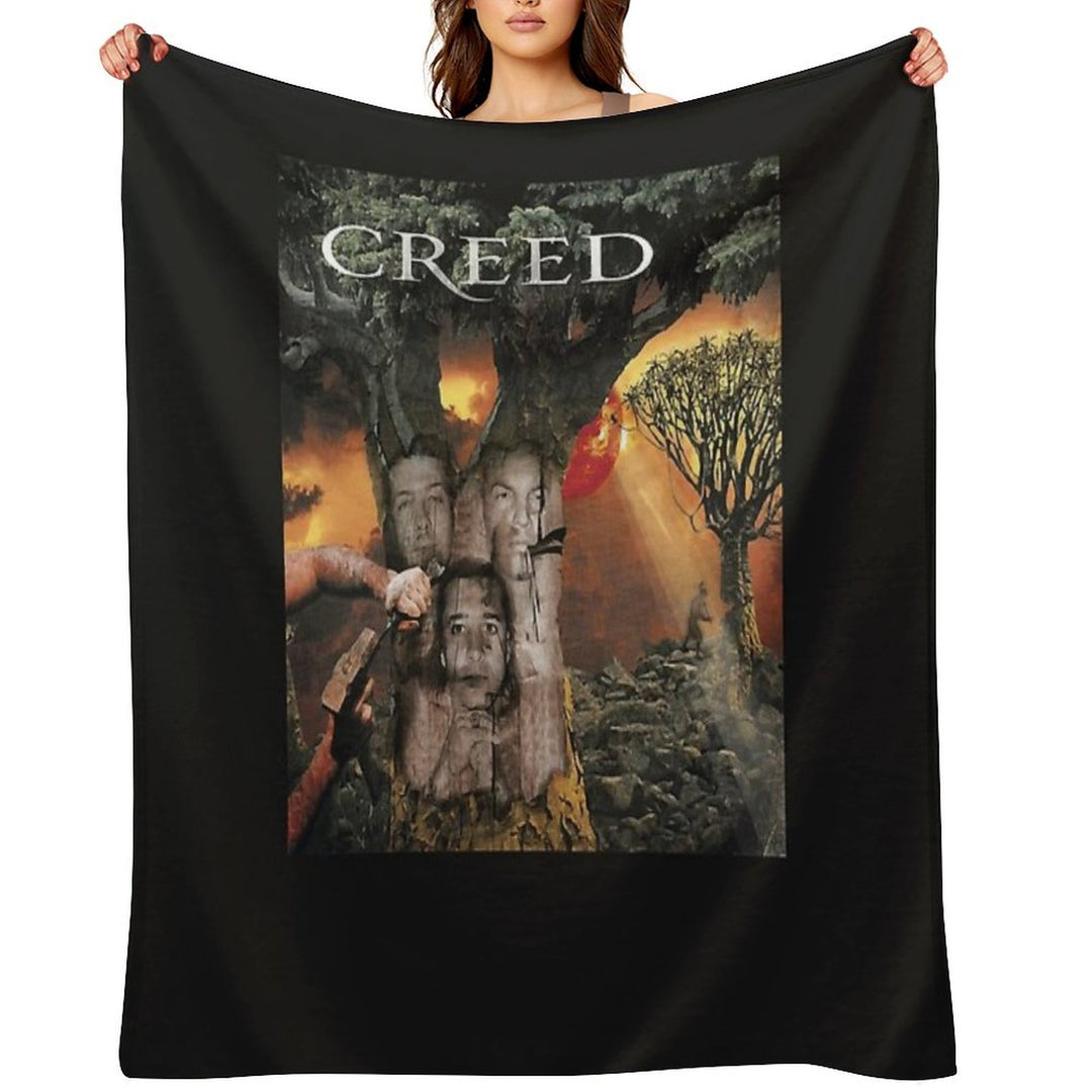 Creed Weathered Shrink-resistant Throw Blanket