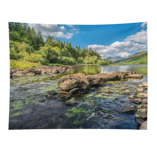 Llynau Mymbyr Lake Snowdonia Tapestry