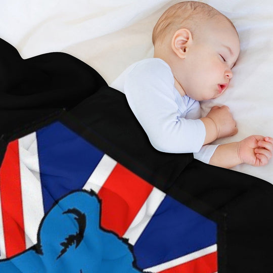 Union Bears Wrinkle-free Throw Blanket