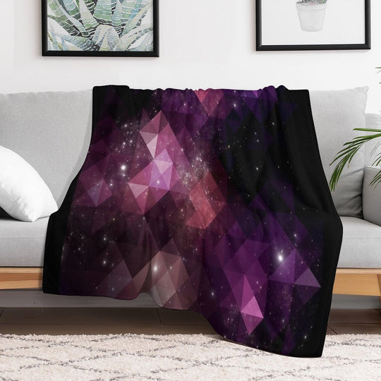 Space Shrink-resistant Throw Blanket