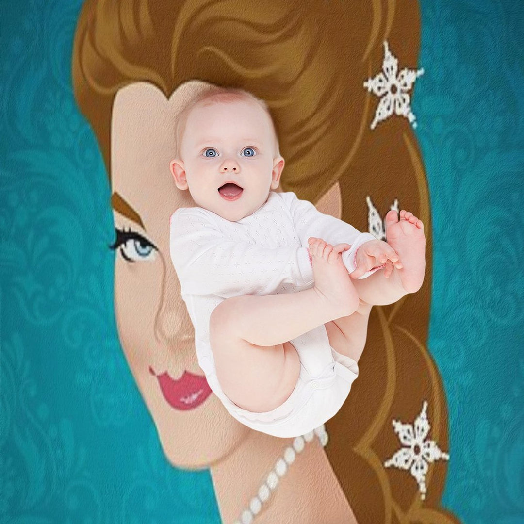 Empress Sissi Wrinkle-free Throw Blanket