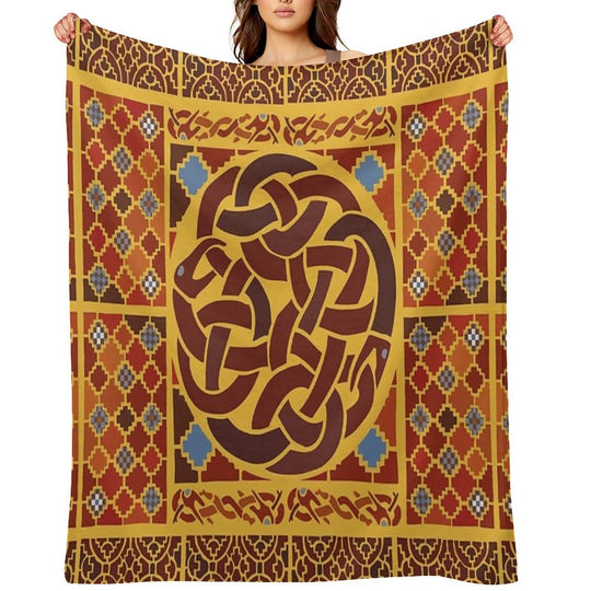 Imagining Sutton Hoo Rædwald Versatility Throw Blanket