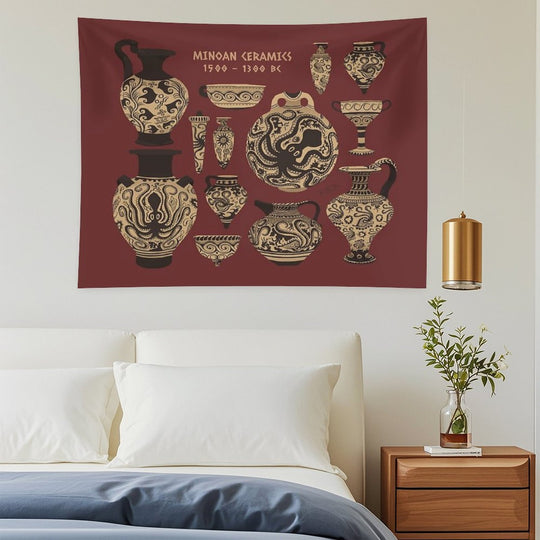 Late Minoan Ceramics Tapestry