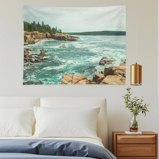 Acadia National Park Seashore II Tapestry