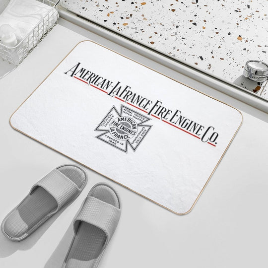 1909 American LaFrance Fire Engine  Versatile Bath Mat