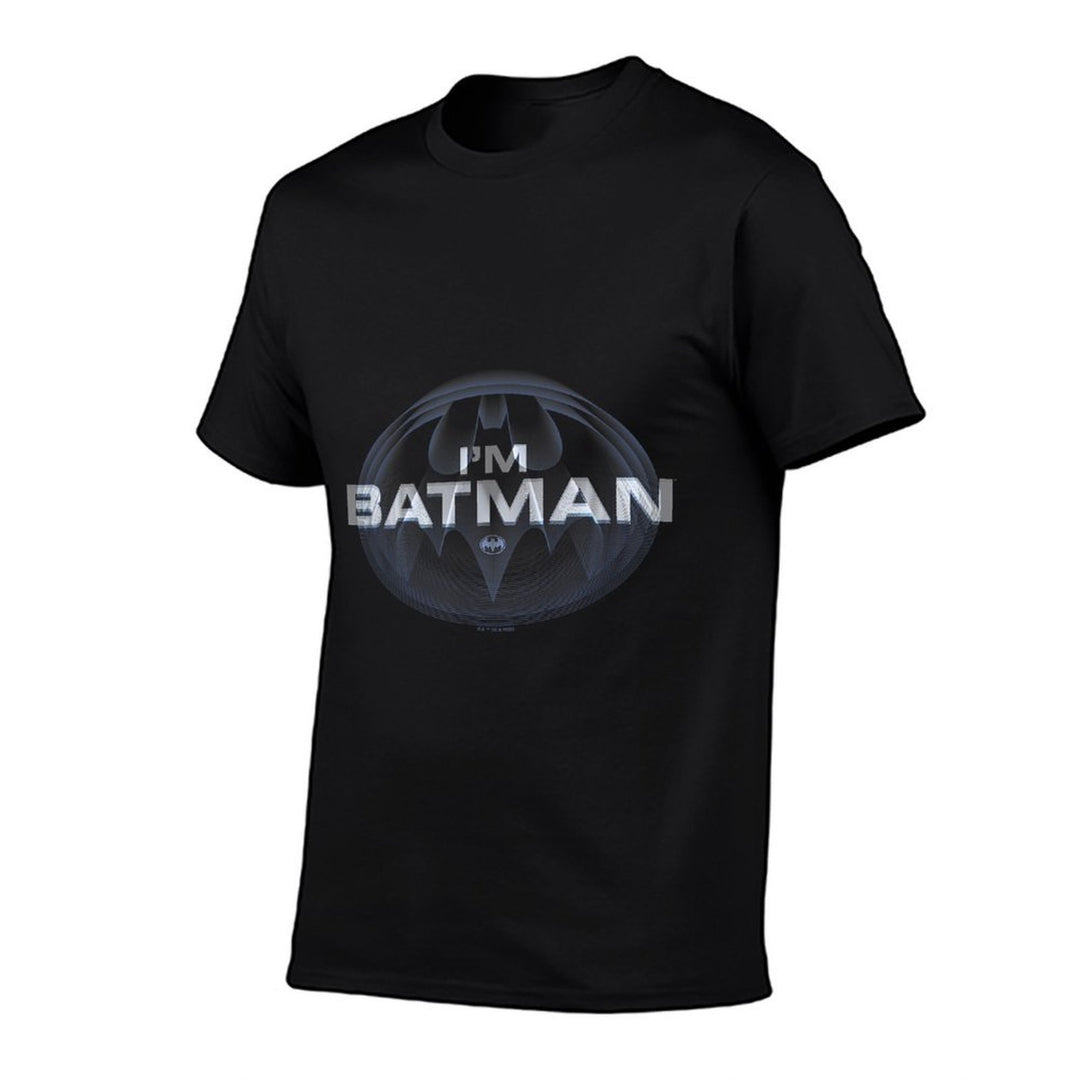 The Flash Im Batman Vintage Michael Keaton Bat Symbol  Trendy Pattern T-Shirt