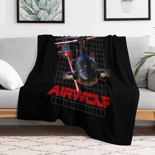 Airwolf Easy Care Throw Blanket