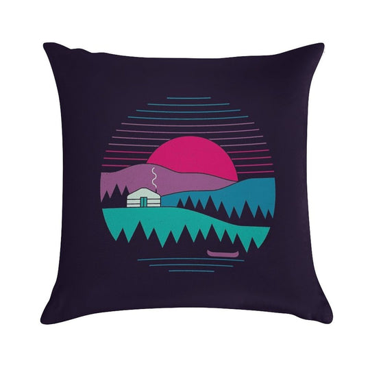 Back to Basics Soft High-Density Material Throw Pillow